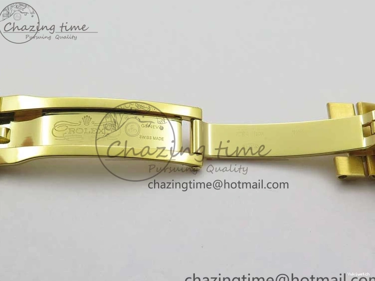 Best 31mm Malachite Bracelet EWF on Dial YG Daydate YG Edition 278288 Green ETA2688 President 0416